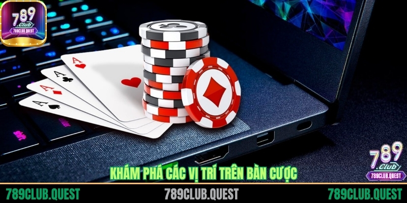 Khám phá các vị trí trên bàn cược