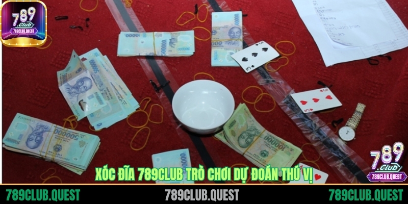 Xóc đĩa 789CLUB trò chơi dự đoán thú vị